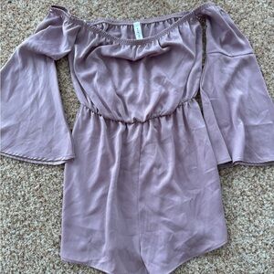 Blue Blush Romper size small
